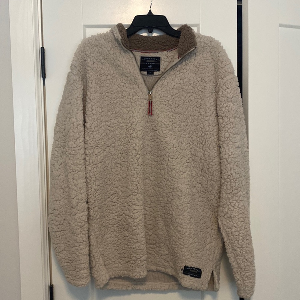 Southern Marsh Sherpa quarter zip